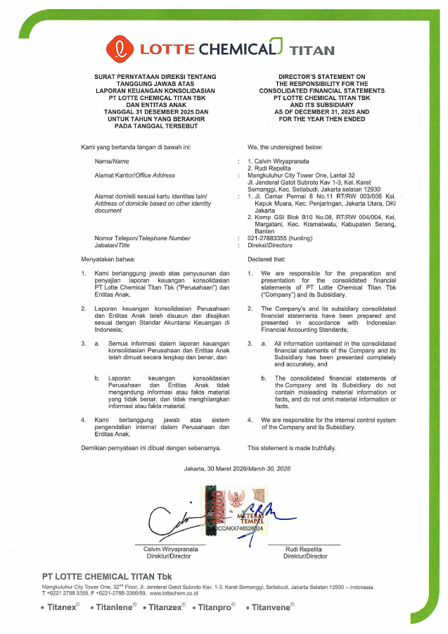 Financial Statement 2025